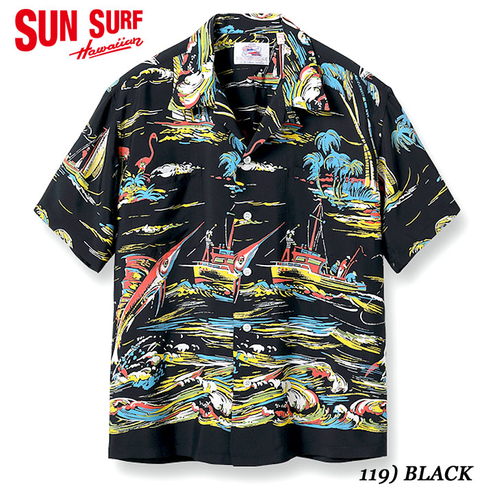 DUKE KAHANAMOKUSPECIAL EDITIONRAYON S/S 2023SS“FISHING BOAT”Style No.DK39040