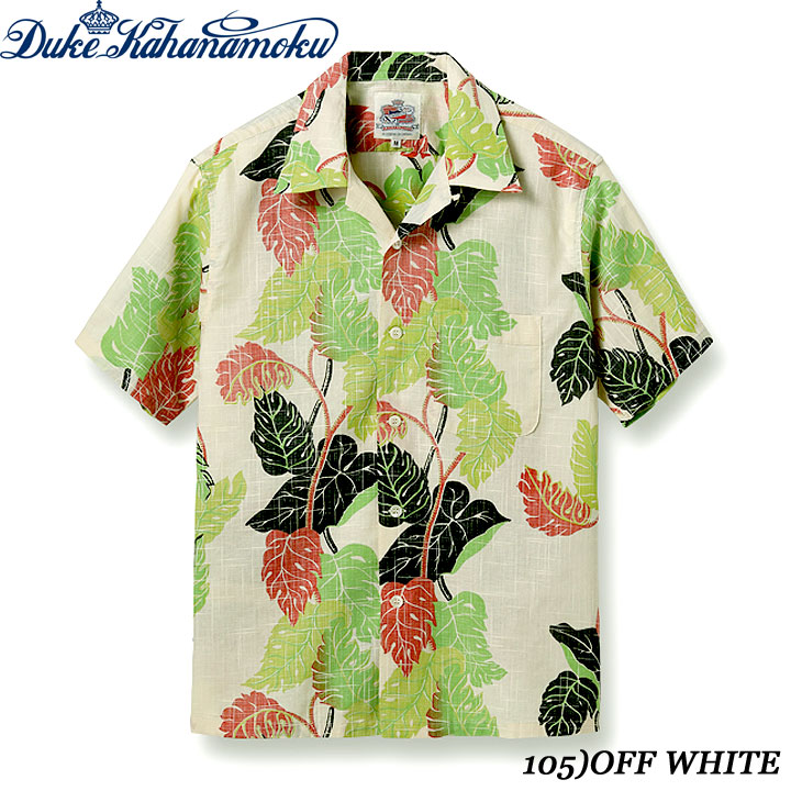 楽天市場】DUKE KAHANAMOKUCOTTON / LINENHAWAIIAN SHIRT 2023SS