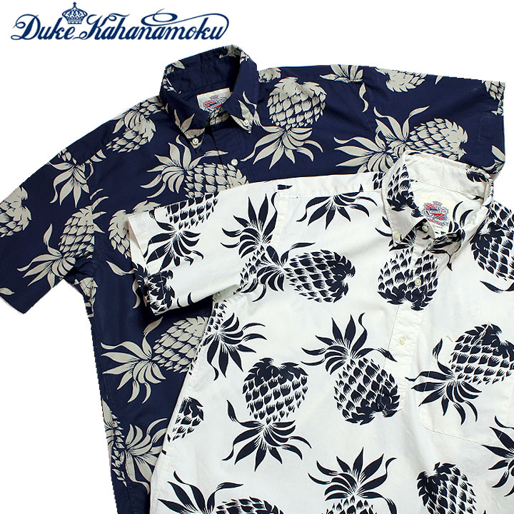 DUKE KAHANAMOKU×MAUNA別注COTTON S/S 2023SSPULLOVER SHIRT\