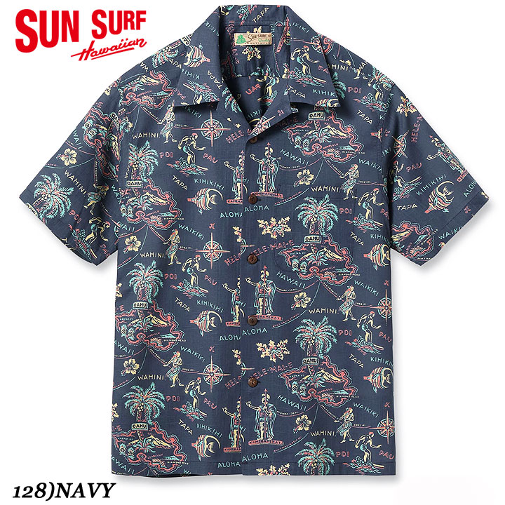 楽天市場】SUN SURF サンサーフ アロハシャツRAYON S/S SPECIAL