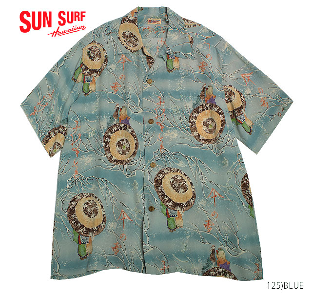 アロハシャツ　CUSH MAN 美品　SUN SURF SUN SURF サンサーフ レギュラー ハワイアン シャツ アロハ