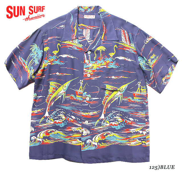 楽天市場】SUN SURFサンサーフ アロハシャツCOTTON FLANNELLONG SLEEVE WORK SHIRT