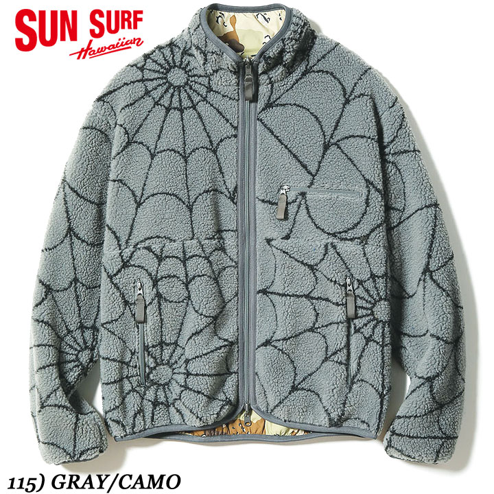 SUN SURFSURFRIDERSREVERSIBLEBOA JACKETNo.SS15829