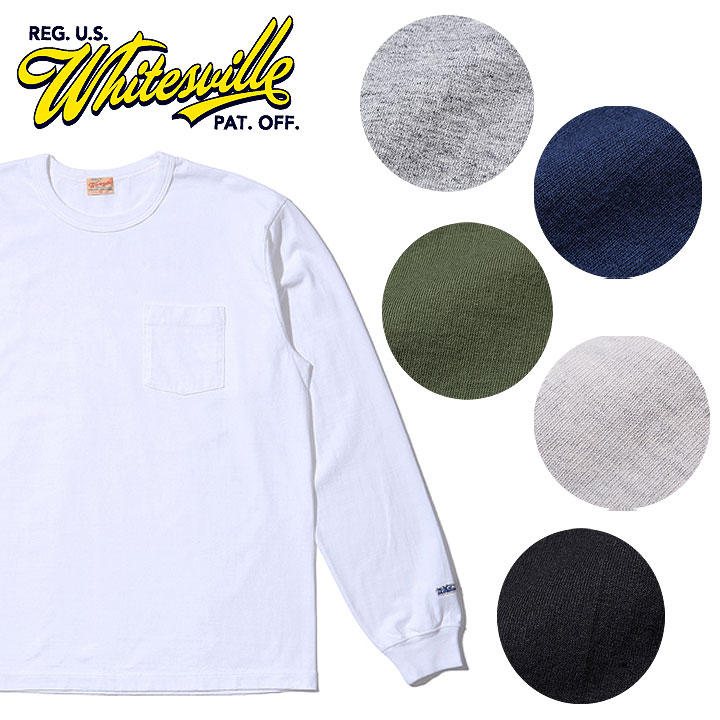 WHITESVILLEホワイツビルL/S POCKET T-SHIRTSStyle No.WV68849