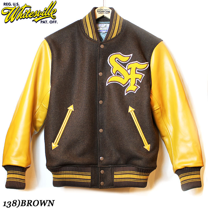 WHITESVILLE30oz. WOOL MELTONAWARD JACKET No.WV15786｜MAUNA KEA GALLERIES