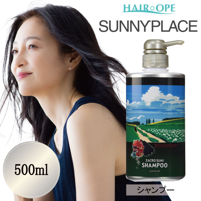 楽天市場】サニープレイス ザクロ精炭酸シャンプー 500ml : 愛らんど