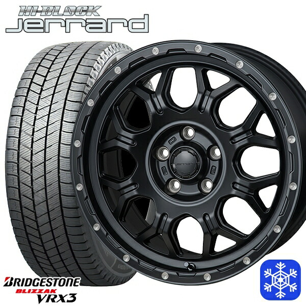 【新品 スタッドレス1台分4本セット】 205/60R16 エスティマ マツダ3 2024～2025年製 ブリヂストン ブリザック VRX3 MONZA ハイブロック ジェラード 16インチ 7.0J 5H114.3
