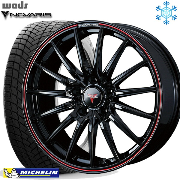 235 60r18インチ ミシュラン エックスアイス スノー X Ice Snow Suv スタッドレスタイヤホイール4本セット 送料無料 Weds ウェッズ ノヴァリス ローグ So 5h114 3 タイヤ製造年 21年製 Novix Com