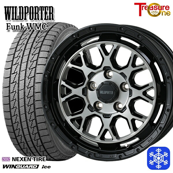 【新品 スタッドレス1台分4本セット】 215/65R16 98Q アルファード ヴェルファイア 2024～2025年製 ネクセン ウィンガードアイス トレジャーワン ワイルドポーター ファンク WMC BP/BC 16インチ 7.0J 5H114.3 60,720円