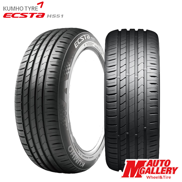 送料無料 4本セット Kumho クムホ 軽自動車 Ecsta Hs51 185 55r16 v 185 55r16 16インチ クムホ 新品サマータイヤ エムオートギャラリー185 55 16インチ 新品 夏タイヤ