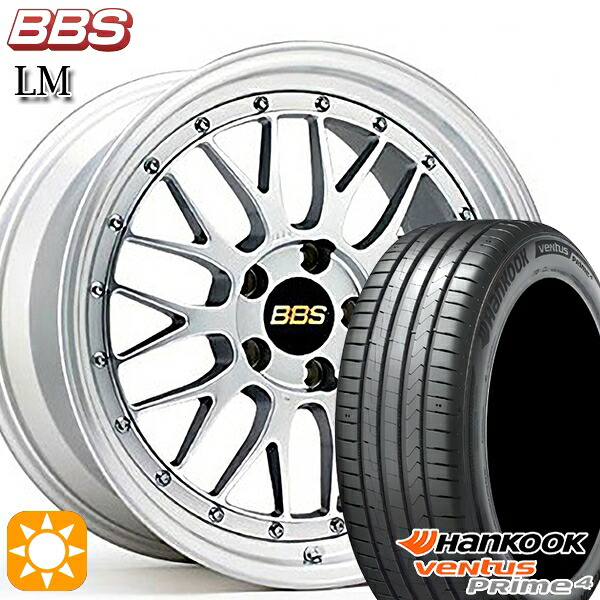 【取付対象】215/60R17 96V ハンコック veNtus PRime4 K135A BBS LM DS-SLD 17インチ 7.0J 5H100 サマータイヤホイールセット |エムオートギャラリー