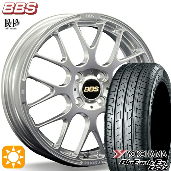 【取付対象】185/55R16 83V ヨコハマ ブルーアース ES32 BBS RP ダイヤモンドシルバー（DS） 16インチ 6.0J 4H100 サマータイヤホイールセット