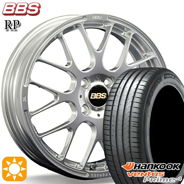 【取付対象】195/55R16 87V ハンコック veNtus PRime4 K135 BBS RP ダイヤモンドシルバー(DS) 16インチ 6.0J 4H100 サマータイヤホイールセット |エムオートギャラリー