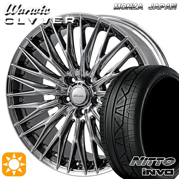 【取付対象】245/35R20 95W XL ニットー インヴォ INVO MONZA ワーウィック クライヴァー SPT 20インチ 8.5J 5H114.3 +42 サマータイヤホイールセット ｜エムオートギャラリー