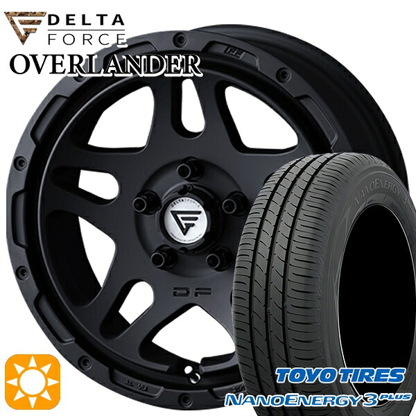 【取付対象】215/60R16 95H トーヨー ナノエナジー3プラス デルタフォース オーバーランダー MB 16インチ 7.0J 5H114.3 サマータイヤホイールセット ｜エムオートギャラリー