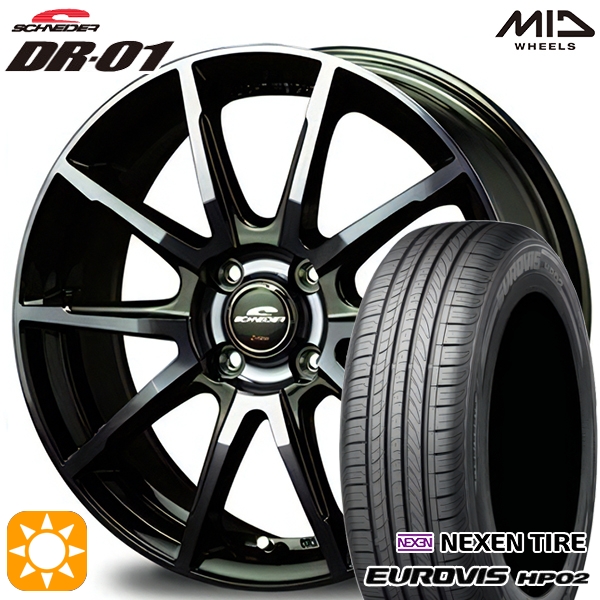 すので 165/65R14 14インチ MID シュナイダー DR-02 5.5J 5.50-14