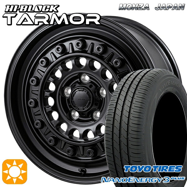【取付対象】ヤリスクロス 205/65R16 95H トーヨー ナノエナジー3プラス モンツァ ハイブロック ターマー 16インチ 7.0J 5H114.3 +35 サマータイヤホイールセット |エムオートギャラリー