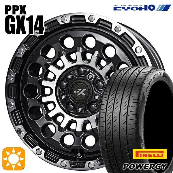 【取付対象】エスティマ ヤリスクロス 215/60R16 95H ピレリ パワジー KYOHO PPX GX14 16インチ 7.0J 5H114.3 +35 サマータイヤホイールセット |エムオートギャラリー
