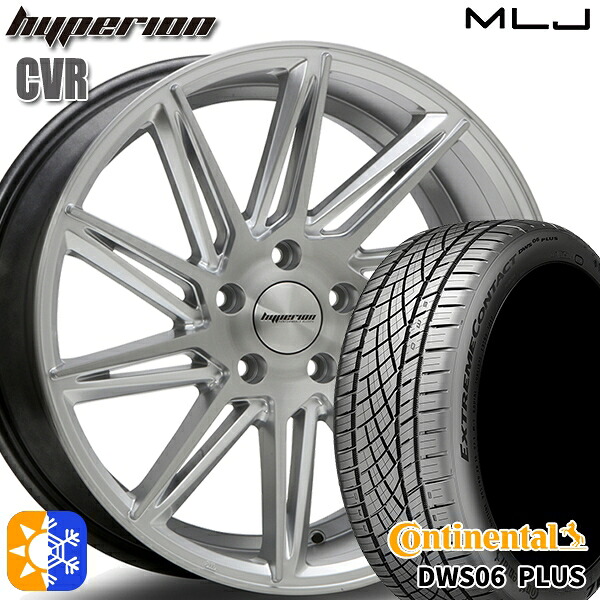 245/40R20 99Y コンチネンタル DWS06+ MLJ ハイペリオン CVR 20インチ 8.5J 5H114.3 オールシーズンタイヤホイールセット |エムオートギャラリー