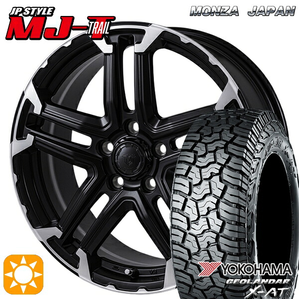 【取付対象】デリカD5 215/70R16 100/97Q ヨコハマ ジオランダー X-AT G016 モンツァ JPスタイル MJ-T MJトレイル 16インチ 6.5J 5H114.3 サマータイヤホイールセット |エムオートギャラリー