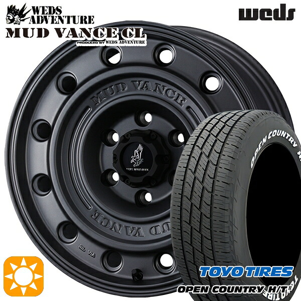 【取付対象】ヤリスクロス 205/65R16 95H トーヨー オープンカントリー H/T2 WL ウェッズ マッドヴァンスCL MG 16インチ 7.0J 5H114.3 +35 サマータイヤホイールセット |エムオートギャラリー