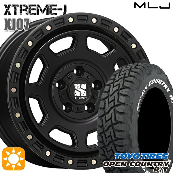 【取付対象】225/60R18 100Q トーヨー オープンカントリー R/T ホワイトレター MLJ エクストリームJ XJ07 SB 18インチ 8.0J 5H114.3+40 サマータイヤホイールセット |エムオートギャラリー