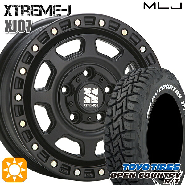 【取付対象】タウンエース 165/80R14 97/95N LT トーヨー オープンカントリー R/T ホワイトレター MLJ エクストリームJ XJ07 SB 14インチ 5.0J 5H114.3+48 サマータイヤホイールセット ｜エムオートギャラリー