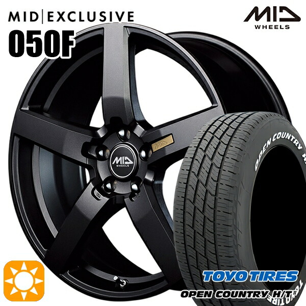 【取付対象】フォレスター（SH系） 215/60R17 96H トーヨー オープンカントリー H/T2 WL MID RMP 050F セミグロスガンメタ 17インチ 7.0J 5H100 サマータイヤホイールセット
