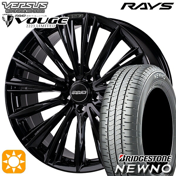 【取付対象】235/50R18 97V ブリヂストン ニューノ RAYS ベルサス ストラテージア ヴォウジェ GX 18インチ 7.0J 5H114.3 サマータイヤホイールセット ｜エムオートギャラリー