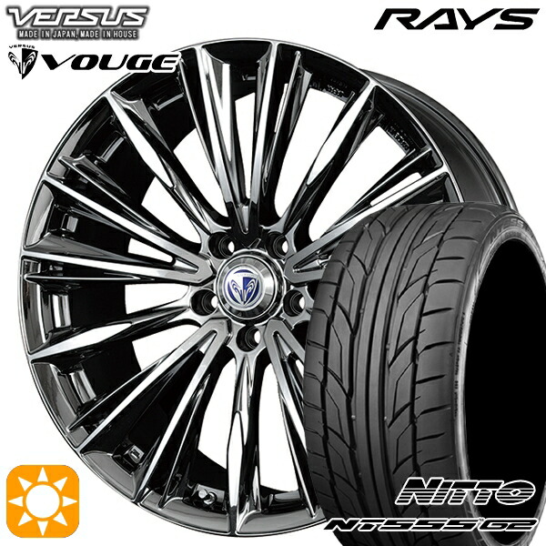 【取付対象】245/35R19 93Y XL ニットー NG555 G2 RAYS ベルサス ストラテージア ヴォウジェ RB 19インチ 8.0J 5H114.3 サマータイヤホイールセット