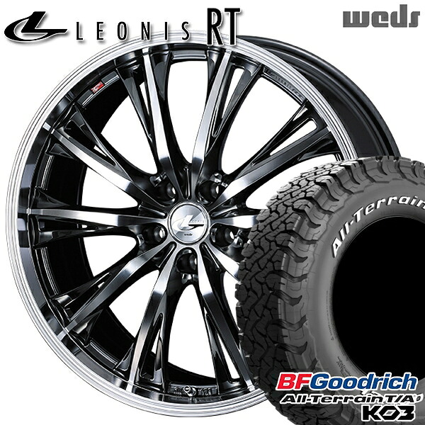 【取付対象】225/70R16 102/99S RWL BFグッドリッチ オールテレーン T/A KO3 Weds レオニス RT BMCMC 16インチ 6.5J 5H114.3 サマータイヤホイールセット 107,690円