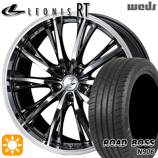 【取付対象】245/40R20 99W XL ロードボス N906 Weds レオニス RT BMCMC 20インチ 8.5J 5H114.3 サマータイヤホイールセット