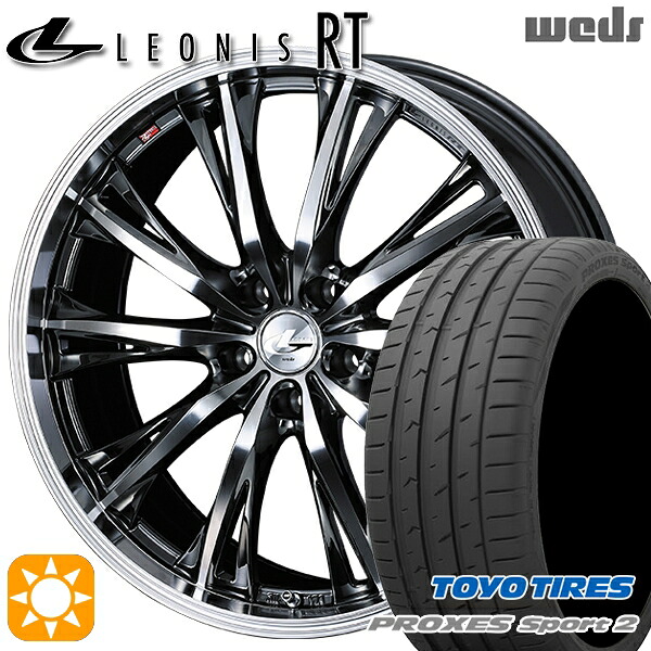 【取付対象】225/45R19 96Y XL トーヨー プロクセススポーツ2 Weds レオニス RT BMCMC 19インチ 8.0J 5H114.3 サマータイヤホイールセット |エムオートギャラリー