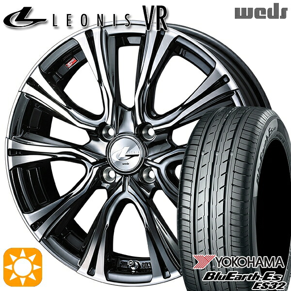 【取付対象】205/40R17 84V XL ヨコハマ ブルーアース ES32 Weds レオニス VR BMCMC 17インチ 6.5J 4H100 サマータイヤホイールセット |エムオートギャラリー
