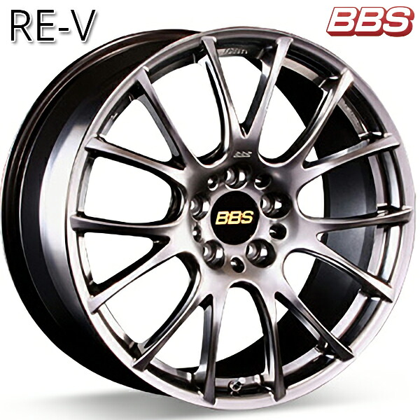18インチ 7.5J 5H114.3 +45 BBS RE-V 【RE054】 ダイヤモンドブラック（DB） アルミホイール単品 1本 4本以上送料無料
