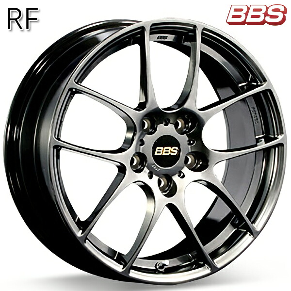18インチ 8.5J 5H114.3 +63 BBS RF 【RF526】 ダイヤモンドブラック（DB） アルミホイール単品 1本 4本以上送料無料