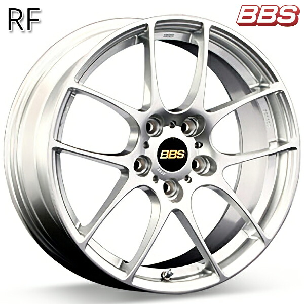 18インチ 8.5J 5H114.3 +63 BBS RF 【RF526】 ダイヤモンドシルバー（DS） アルミホイール単品 1本 4本以上送料無料