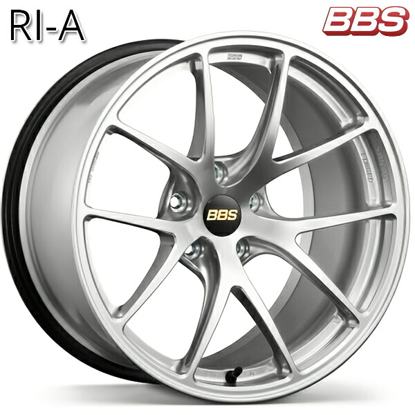18インチ 9.0J 5H100 +45 BBS RI-A 【RI-A038】 ダイヤモンドシルバー（DS） アルミホイール単品 4本（1台分）送料無料 ｜エムオートギャラリー