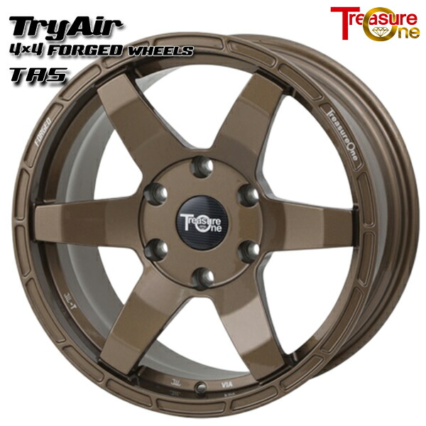 20インチ 8.0J 5H130 27～47 トレジャーワン 鍛造 トライエアー TAS ブロンズ アルミホイール単品 1本 4本以上送料無料 ■受注生産商品■ 39,454円