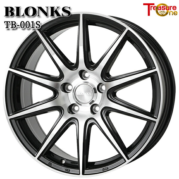 楽天市場】16インチ 6.5J 5H100 +45 トレジャーワン ブロンクス TB015F