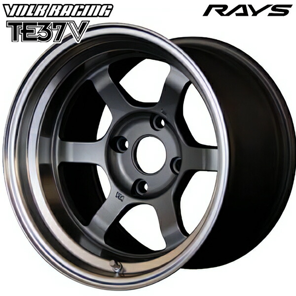 レーシングホイール ブロンズ 2本 TE37風 15×7J +20 PCD100 cartel0602_ra-te37-brz-00604