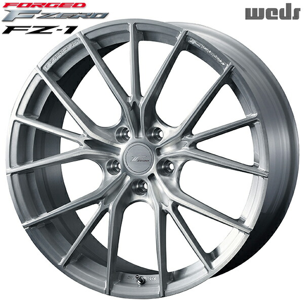 18インチ 8.0J 5H114.3 +45 Weds 鍛造 F ZERO FZ-1 ブラッシュド アルミホイール単品 1本 4本以上送料無料 |エムオートギャラリー