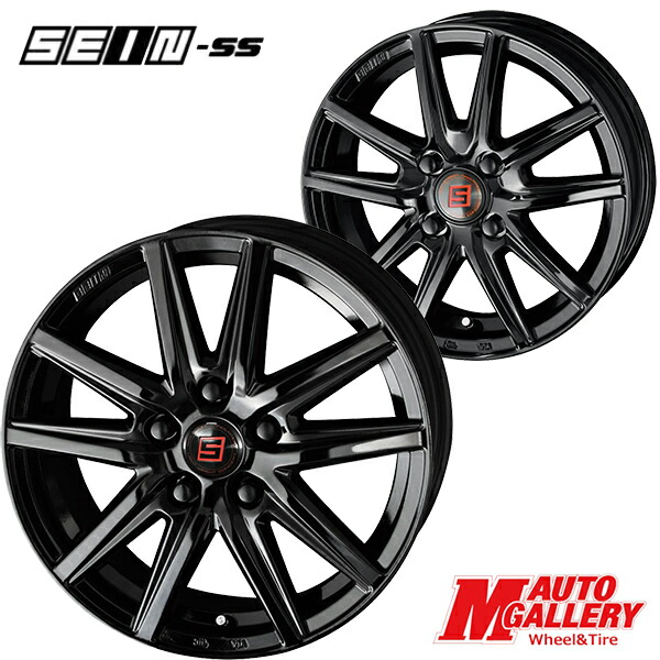 楽天市場】送料無料 155/65R14 HANKOOK ハンコック K435 KYOHO ザイン SEIN SS ソリッドブラック 4.5J-14インチ  軽自動車用 新品サマータイヤ ホイール 4本セット：エムオートギャラリー