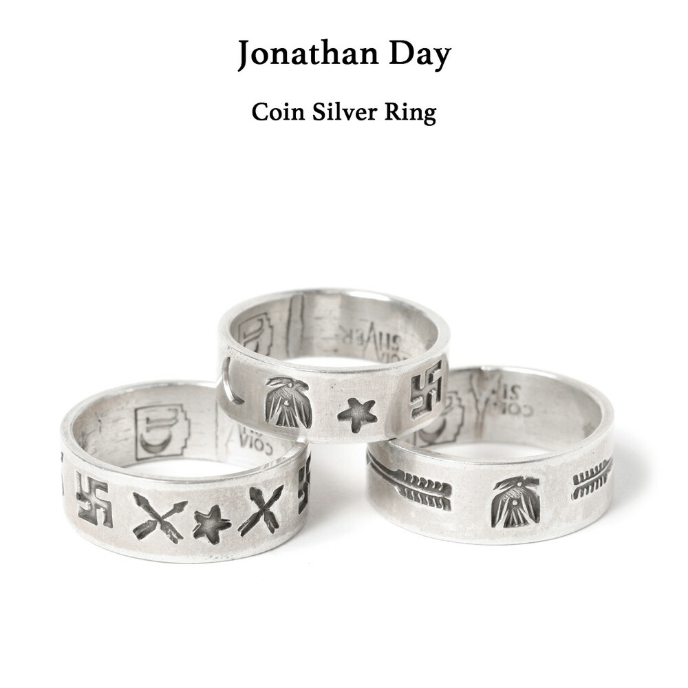 【楽天市場】【楽天スーパーSALE限定 10%OFF】Jonathan Day ジョナサン・デイ Coin Silver Ring コインシルバーリング  リング 指輪 ホピ族 Hopi インディアンジュエリー サンダーバード アロー スワスティカ : MAVAZI（インポートクロージング）