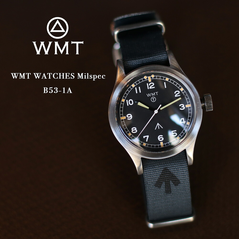 楽天市場】WMT ダブルエムティー WMT WATCHES Milspec - W20 “British Armed Forces” / Non  Aged Version ウォッチ 時計 腕時計 メンズ腕時計 イギリス軍 ミリタリー : MAVAZI（インポートクロージング）