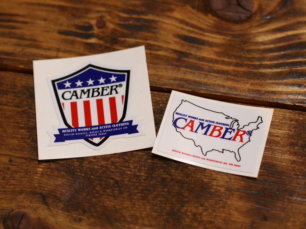 75％以上節約 CAMBER キャンバー OFFICIAL STICKER オフィシャルステッカー ステッカー シール ロゴ balkon86.ru