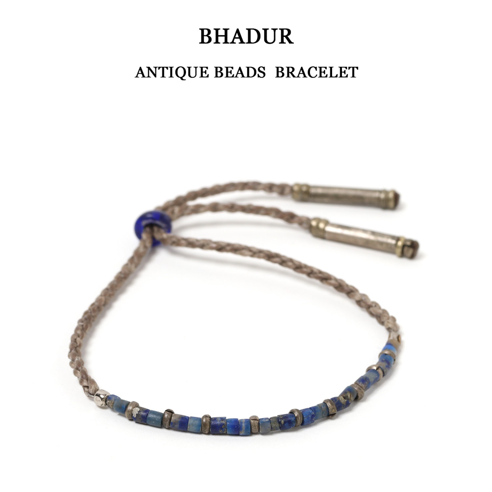 楽天市場】BHADUR バハドゥール アンティークビーズブレスレット