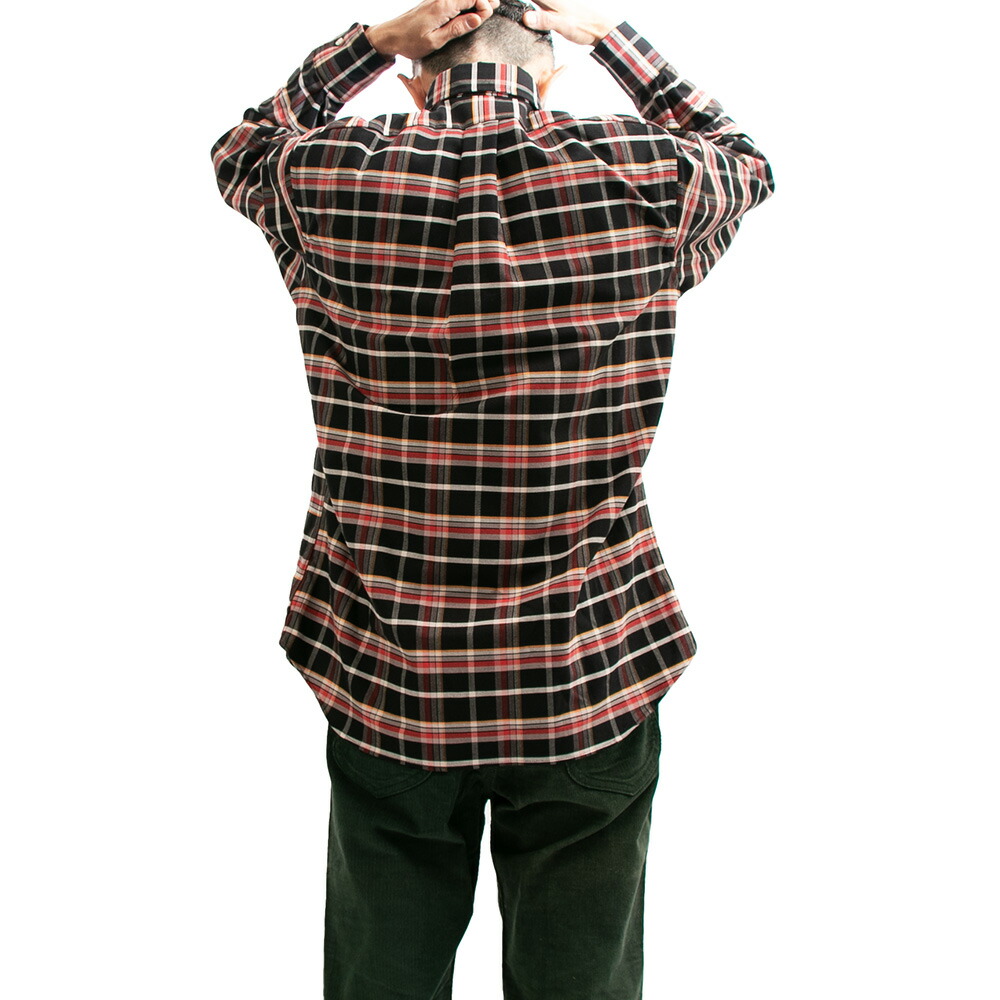 INDIVIDUALIZED SHIRTS 長袖 Check Fit クラシック メンズ チェック 