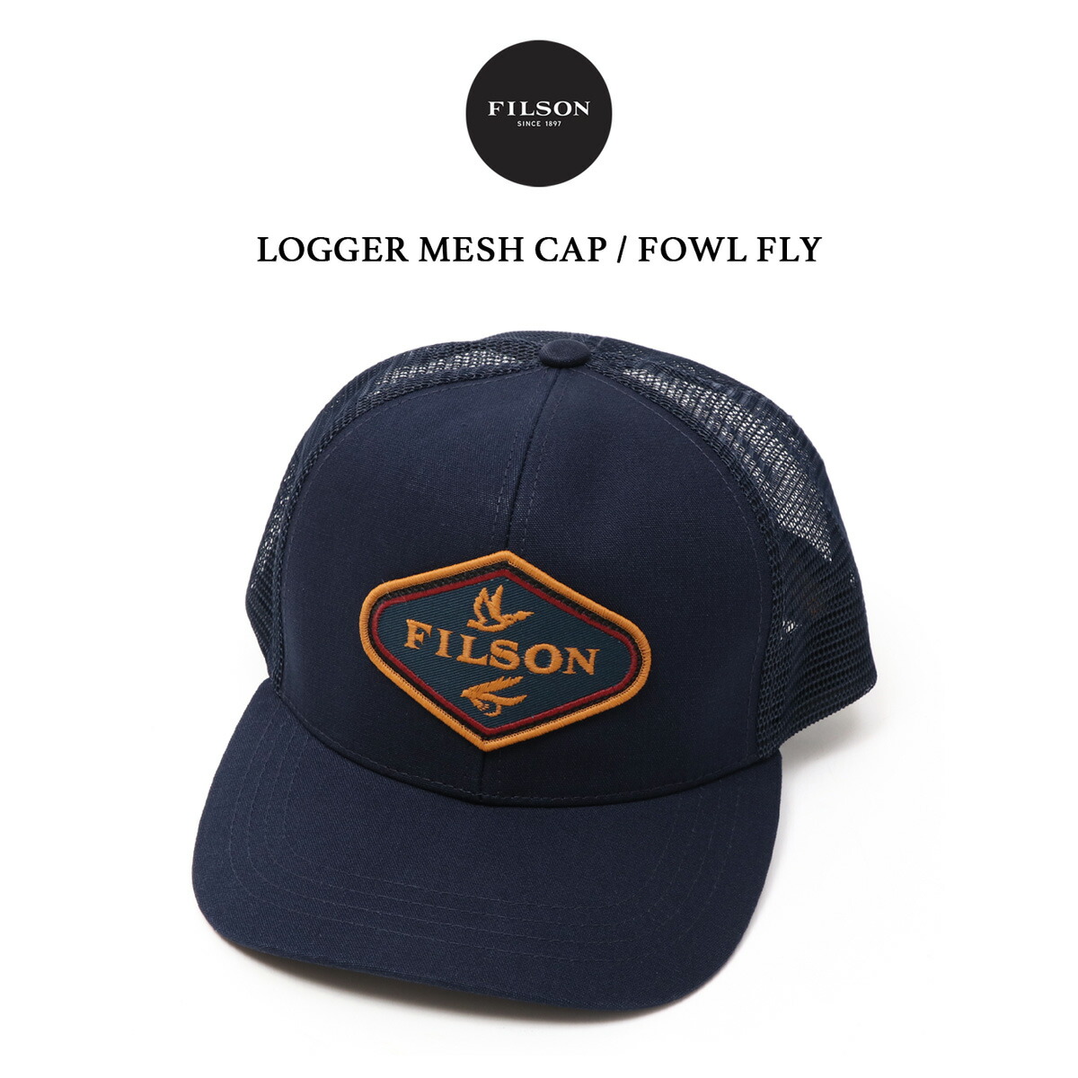 新品未使用タグ付 FILSON ロガーメッシュキャップ DARK TAN FILSON LOGGER MESH CAP DARK TAN NWT SOLD OUT | eBay