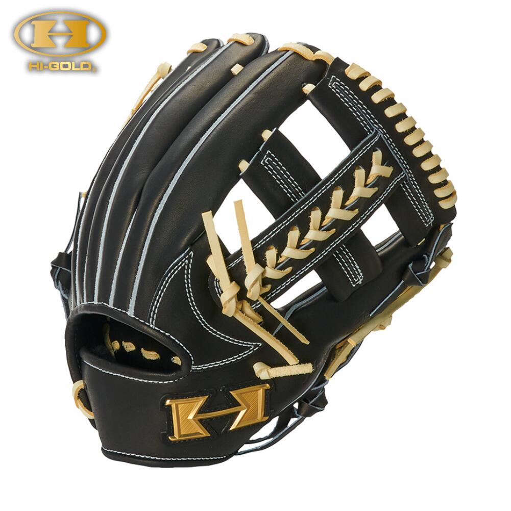 楽天市場】ハイゴールド 硬式用グラブ WKG-5034 ブラック 二遊間